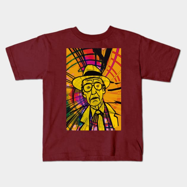 William S. Burroughs - The Vortex Kids T-Shirt by Exile Kings 